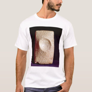 Tablet met inscriptie "cuneiform" t-shirt