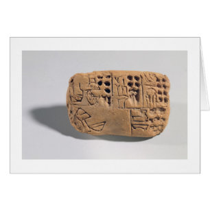 Tablet met pictogrammen, Protoliterat