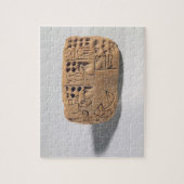 Tablet met pictogrammen, Protoliterat Legpuzzel (Verticaal)