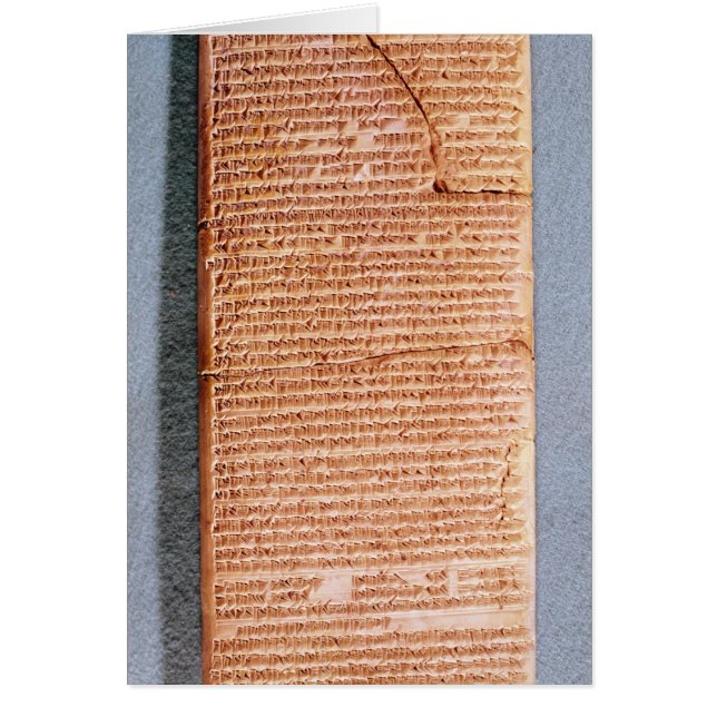 Tablet met rituele offers (Voorkant)