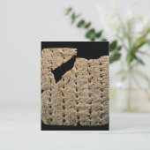 Tablet met spijkerschrift, uit Uruk Briefkaart (Staand voorkant)