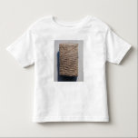Tablet met veertien regels wiskundige tekst kinder shirts<br><div class="desc">Mesopotamian's tablet met veertien regels van een wiskundige tekst in een vorm van een cuneiform schrift en een geometrisch ontwerp in het Iraakse Museum in Bagdad.</div>