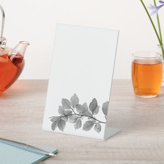 Tablet Reclamebord Met Voetstuk (Insitu)