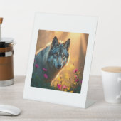 Tablet top sign  reclamebord met voetstuk (Insitu)