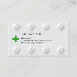 Tablet Vakken Professionele kruis Groen Afsprakenkaartje