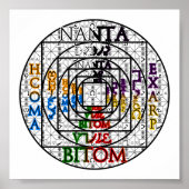 Tablet van Uniesignaal Poster (Voorkant)