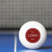 Tabletennis add your company business logo pingpongbal (Net)