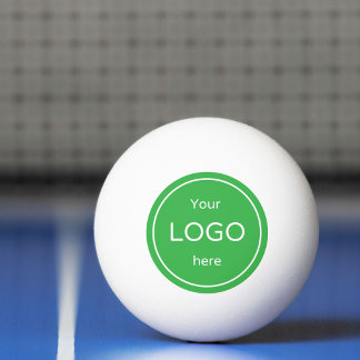 Tabletennis add your company business logo pingpongbal