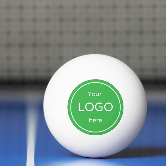 Tabletennis add your company business logo pingpongbal