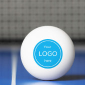 Tabletennis add your company business logo pingpongbal