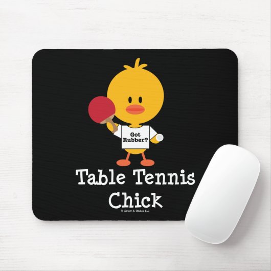 TableTennisChick Muismat (Met muis)