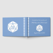 Tabletop afbeelding in het Guest Book Periwinkle Gastenboek (Volledig)