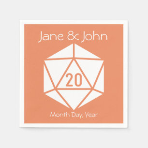 Tabletop Chic in Coral Napkins Servet