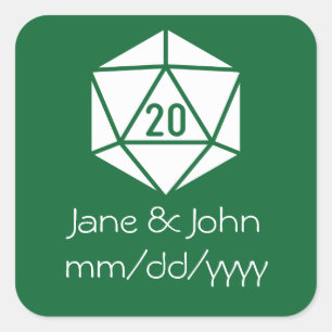 Tabletop Chic in Green Sticker