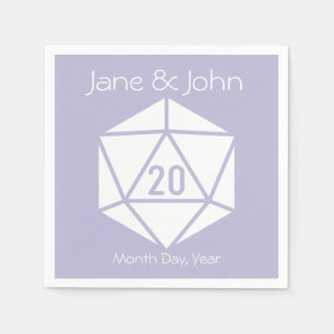 Tabletop Chic in Lavender Napkins Servet