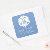 Tabletop Chic in Periwinkle Sticker (Envelop)