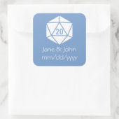Tabletop Chic in Periwinkle Sticker (Tas)