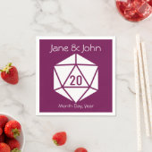 Tabletop Chic in Wine Napkins Servet (Insitu)