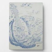 Tabletop Easel : Griekse instrumenten Fotoplaat (voorkant)