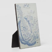 Tabletop Easel : Griekse instrumenten Fotoplaat (Zijkant)