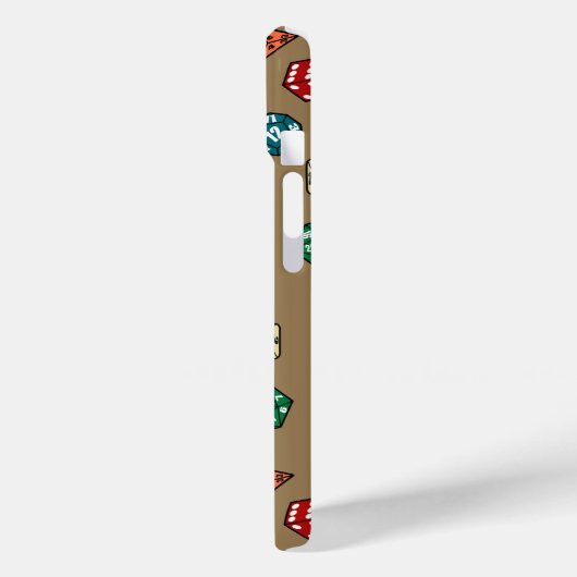 Tabletop gaming dobbelstenen ontwerp Case-Mate iPhone case (Achterkant / Links)