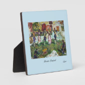 Tabletop Plaque Easel & Canvas: Grieks festival Fotoplaat (Voorkant)