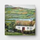 Tabletop Plaque met Easel Irish Ireland Art Fotoplaat (Voorkant)