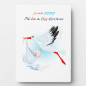 Tabletop Plaque w Easel Big Brother, juni 2020 Fotoplaat (voorkant)