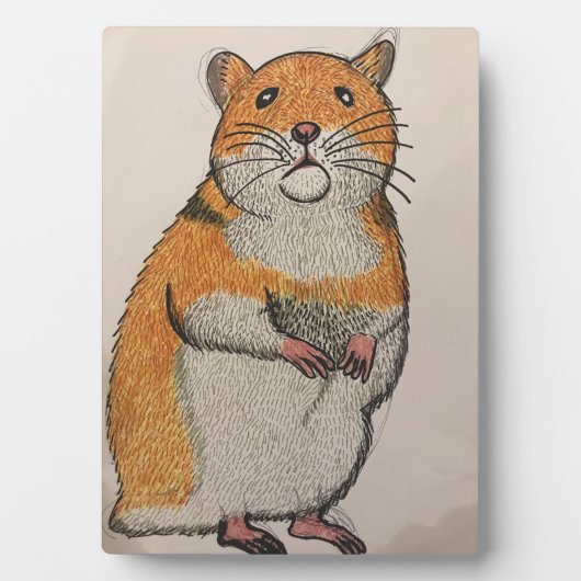 Tabletop Plaque with Easel Fotoplaat (voorkant)