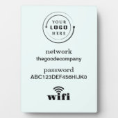 Tabletop Plaque with Easel Fotoplaat (voorkant)