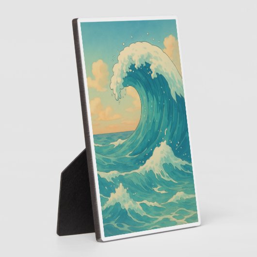 Tabletop Plaque with Easel Fotoplaat (Zijkant)