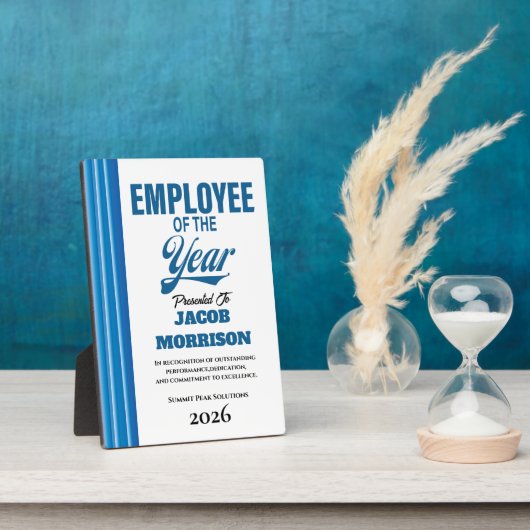 Tabletop Plaque with Easel Fotoplaat (Zijkant)