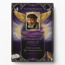 Tabletop Plaque with Easel