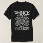 Tabletop RPG Dice game board Master Role Pla T-shirt (Design voorkant)