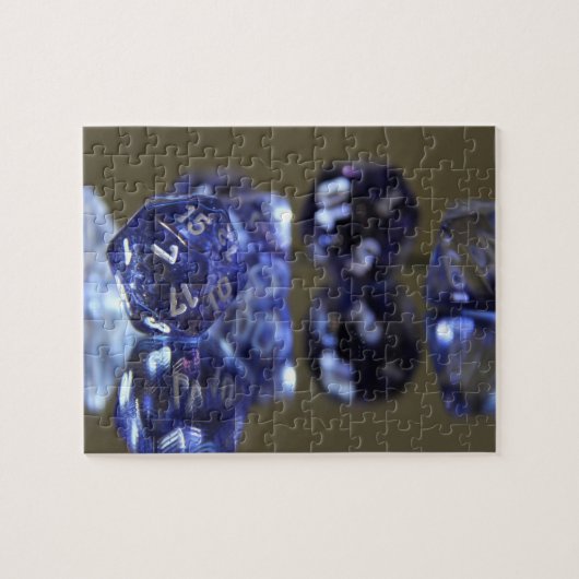 Tabletop RPG | Fantasy Role Player Dice op Mirror Legpuzzel (Horizontaal)