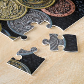 Tabletop RPG | LARP Fantasy-muntstukken van PNP-ro Legpuzzel (Zijkant)