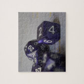 Tabletop RPG | PNP Fantasy Role Player Blue Dice Legpuzzel (Verticaal)
