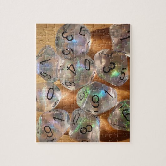 Tabletop RPG | PNP Fantasy Role Player D10 Dice Legpuzzel (Verticaal)