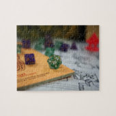 Tabletop RPG | PNP Fantasy Role Player Night Dice Legpuzzel (Horizontaal)