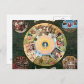 Tabletop van de zeven doodzonnen briefkaart (Voorkant / Achterkant)