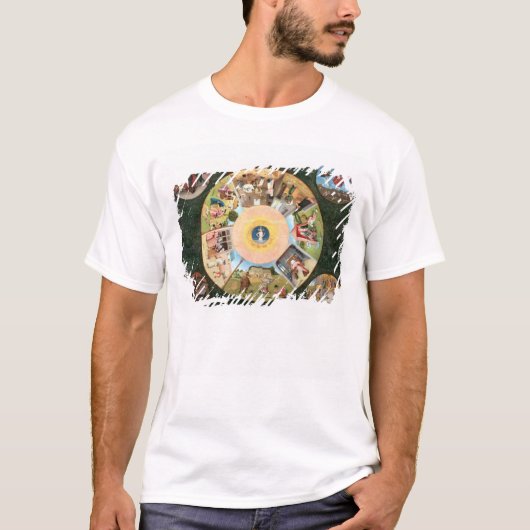 Tabletop van de zeven doodzonnen t-shirt (Voorkant)