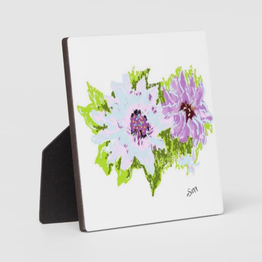 Tabletop W/Canvas: permanent - Plant Fotoplaat (Voorkant)