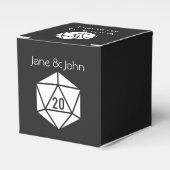 Tabletopafbeelding in zwarte doos bedankdoosjes (Voorkant Zijde)