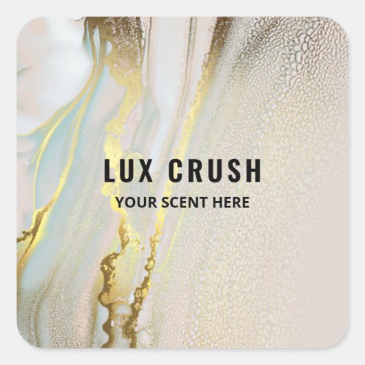 Tabletproductetiketten met op alcohol gebaseerde i vierkante sticker (Voorkant)