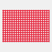 Tabletten met rode strepen en met gebrand glassche inpakpapier vel (Voorkant 2)