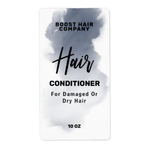 Tabletten voor rokerinkt, grijze haarverzorgingspr etiket