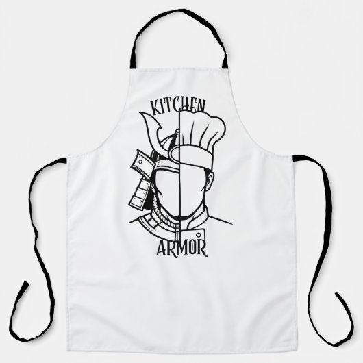 Tablier Chef Samurai - Kitchen Armor Premium Schort (Voorkant)