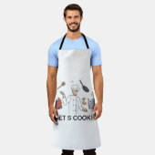 tablier de cuisine schort (Gedragen)