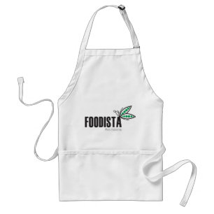 Tablier "Foodista en mission" Standaard Schort