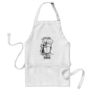 Tablier Kitchen Armor - Het Kok-Warrior Uniform Standaard Schort